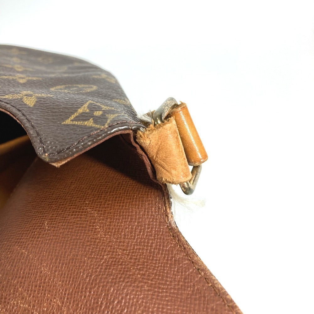 LOUIS VUITTON M51256 モノグラム ミュゼット カバン フラップ 斜め掛け ショルダーバッグ モノグラムキャンバス ユニセックス ブラウン