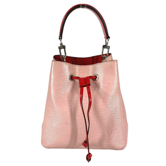 LOUIS VUITTON M54370 Epi Neonoe Bag Drawstring Bicolor Handbag Epi Leather Women's Rose Ballerine Pink
