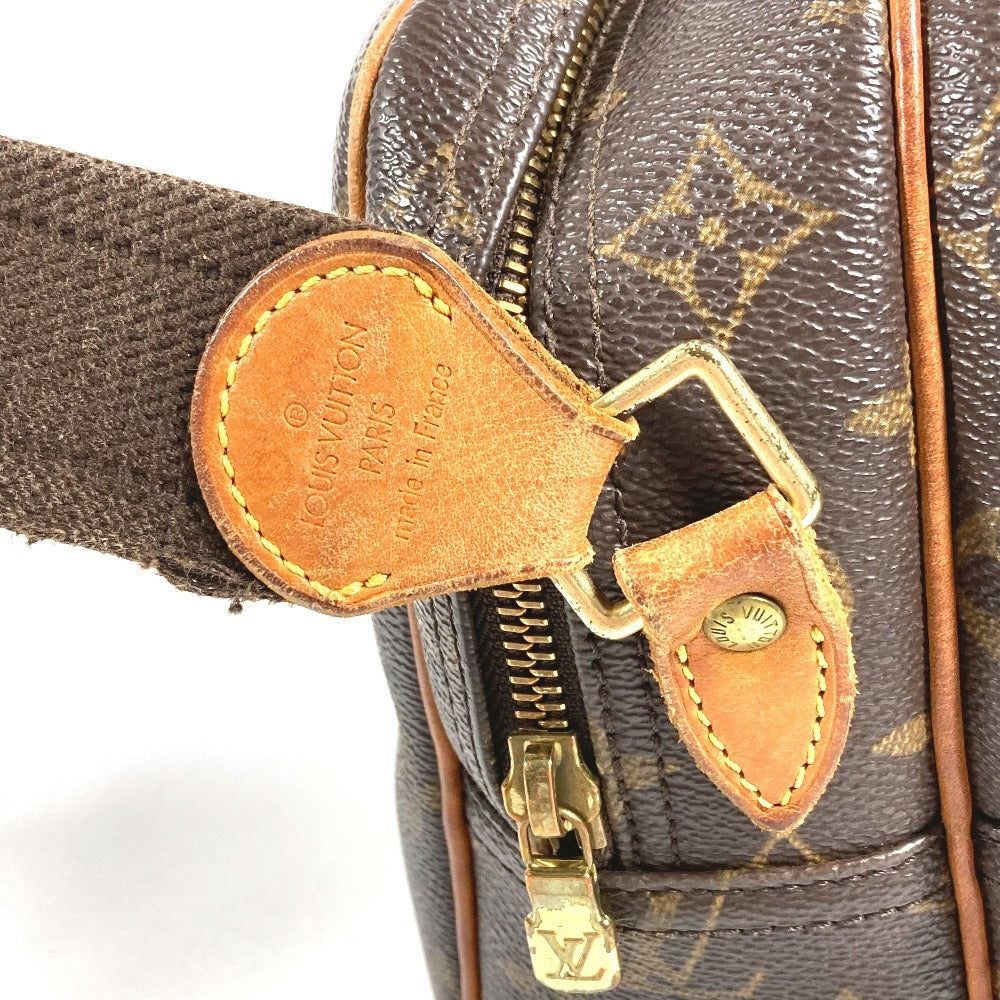 LOUIS VUITTON M45254 モノグラム リポーターPM リポーター PM 斜め掛け カバン ショルダーバッグ モノグラムキャンバス ユニセックス ブラウン