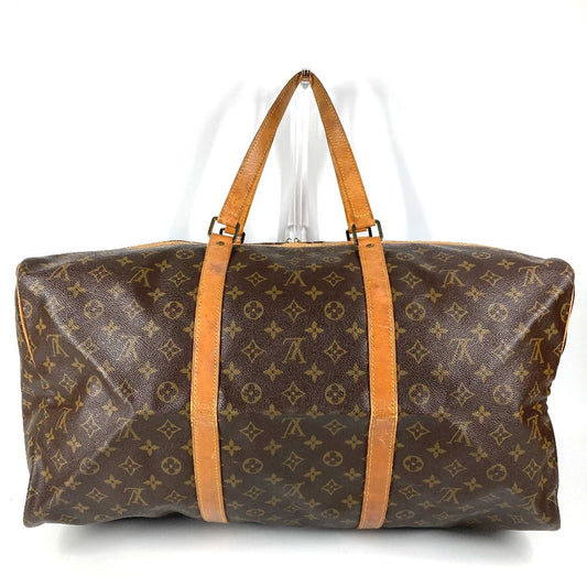 LOUIS VUITTON M41622 モノグラム サックスープル 55 サックスープル55 旅行バッグ ハンドバッグ トラベルバッグ ボストンバッグ モノグラムキャンバス ユニセックス ブラウン