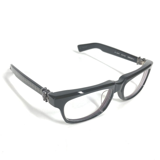 CHROME HEARTS FOTI.H.T 1 Logo Fotti glasses glasses glasses Plastic Black Used