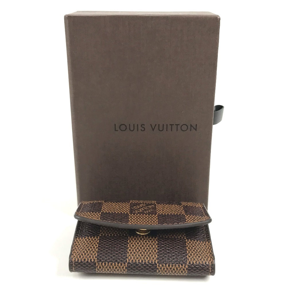 LOUIS VUITTON M64600 With Damier case Buton de Manchette Cadena Ecre Accessories cuffs AG925 Silver Used