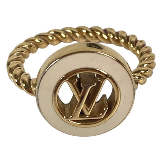 LOUIS VUITTON M1969S LV Nautical Ring Accessory Jewelry Ring Metal Gold Used