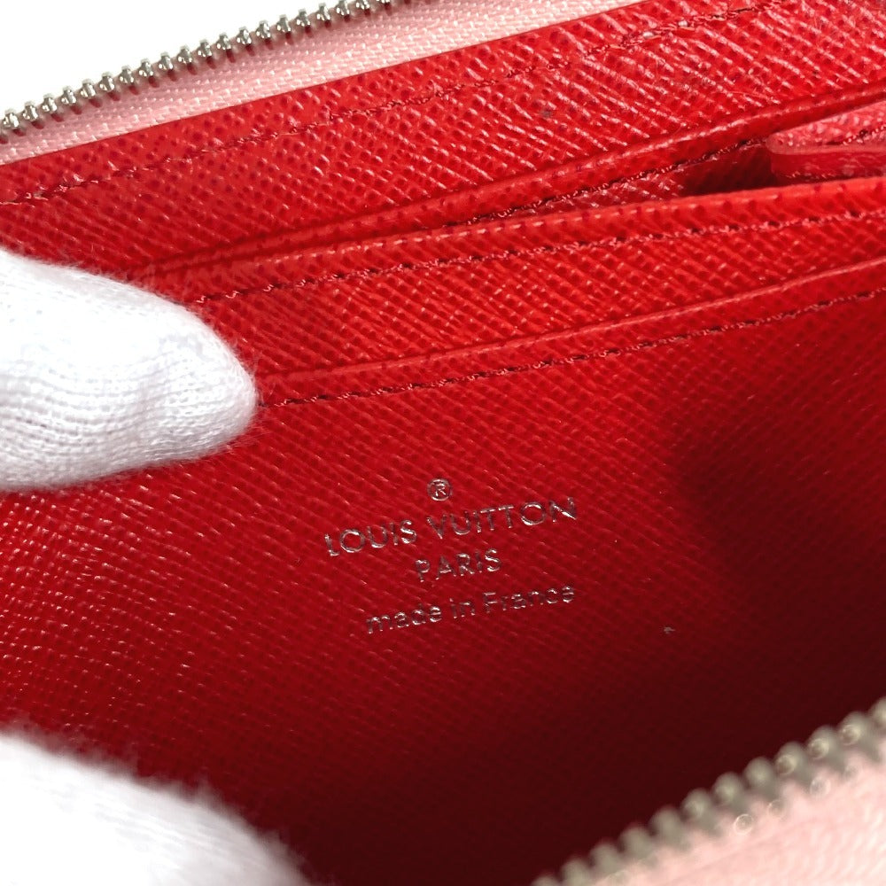 LOUIS VUITTON M62971 Epi Zippy Coin Purse Blooming Corner Compact Wallet Wallet Coin Purse Round Zipper Coin Case Epi Leather Ladies Rose Ballerine/Coquelicot Pink