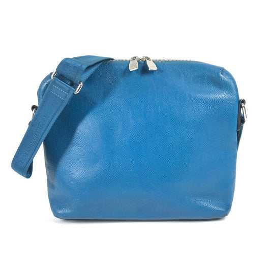 LOUIS VUITTON M30235 Taiga Grigori Messenger PM Crossbody Bag, Taiga Leather, Unisex, Blue