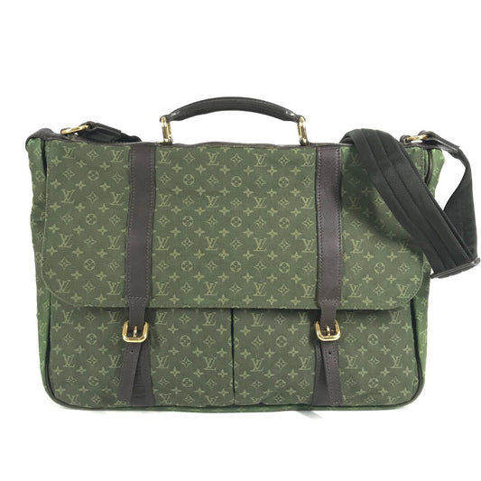 LOUIS VUITTON M42312 モノグラムミニ ドゥニーズ カバン 2WAYバッグ ショルダーバッグ 肩掛け ボストンバッグ ハンドバッグ モノグラムミニキャンバス ユニセックス TSTカーキ カーキ