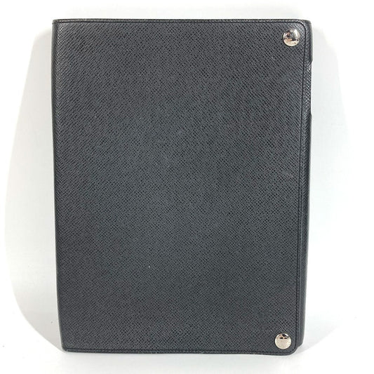 LOUIS VUITTON M93804 タイガ エテュイ iPadケース アイパッド タブレット ケース カバー iPadケース タイガレザー ユニセックス アルドワーズ ブラック