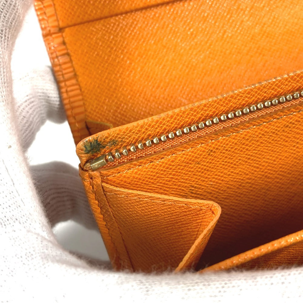 LOUIS VUITTON M6350H エピ ポルトフォイユ トレゾール コンパクト コンパクトウォレット 2つ折り財布 エピレザー ユニセックス マンダリン オレンジ