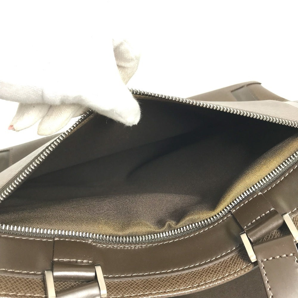 LOUIS VUITTON M31018 Taiga Kasbeck GM Kasbeck GM Business Bag Tote Bag Hand Bag Taiga Leather Grizzly Brown Used
