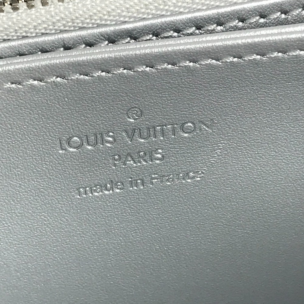 LOUIS VUITTON M83543 LV SKI モノグラムミロワール ジッピー・ウォレット ロングウォレット ラウンドファスナー 長財布 レザー ユニセックス シルバー