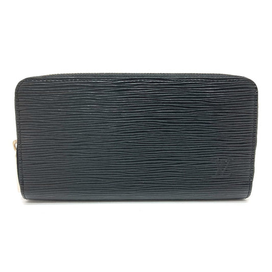 LOUIS VUITTON M64838 Epi Zippy Wallet Round Zipper Long Wallet Epi Leather Unisex Noir