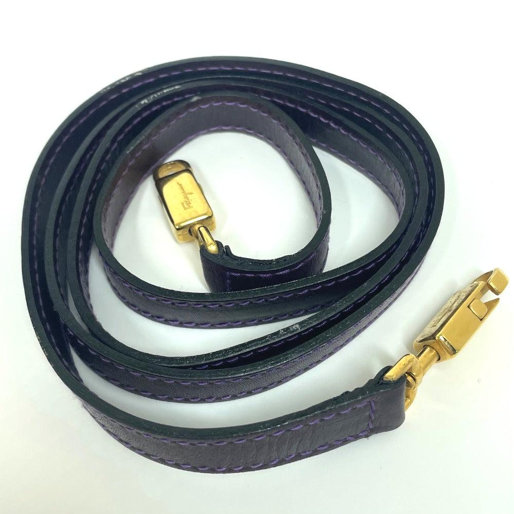 Salvatore Ferragamo ヴァラ ガンチーニ カバン 2WAY ショルダーバッグ ハンドバッグ レザー レディース - brandshop-reference