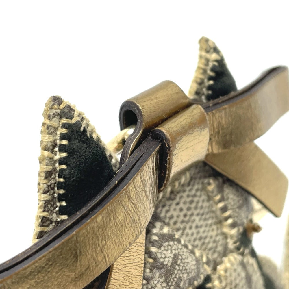 GUCCI キツネ グッチョリ カバン キーホルダー チャーム GGスプリームキャンバス レディース - brandshop-reference