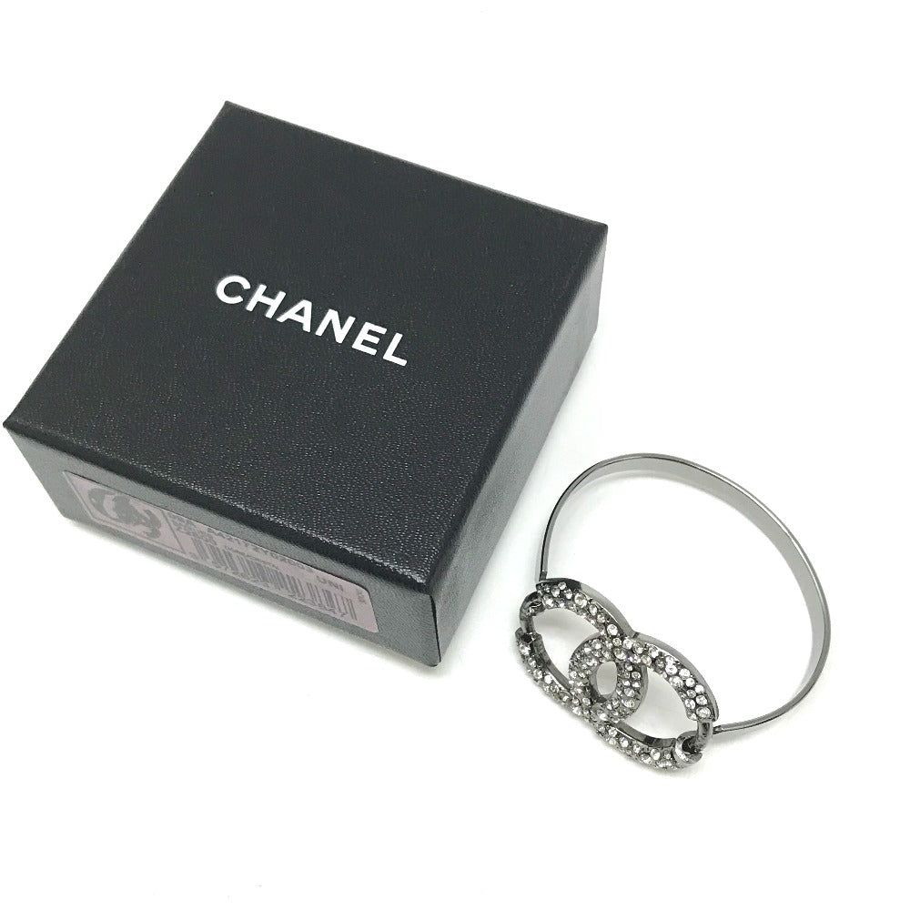 CHANEL アクセサリー ココマーク CC ラインストーン 04A ブレスレット メタル レディース シルバー