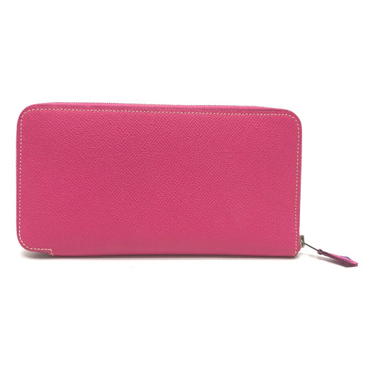 HERMES ロングウォレット アザップロング シルクイン ラウンドファスナー 長財布 ヴォーエプソン レディース - brandshop-reference