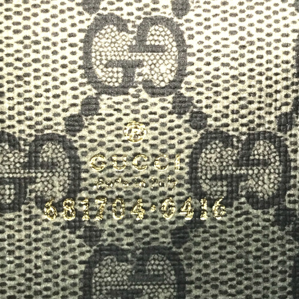 GUCCI 681704 BALENCIAGA バレンシアガ コラボ ペーパー ミニ ウォレット ザ ハッカー プロジェクト 3つ折り財布 GGスプリームキャンバス ユニセックス - brandshop-reference