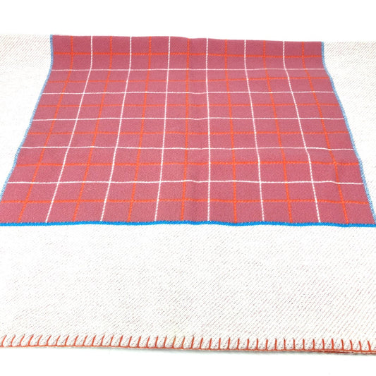 HERMES Avalon Blanket, Wool/Cashmere, Kids, Pink