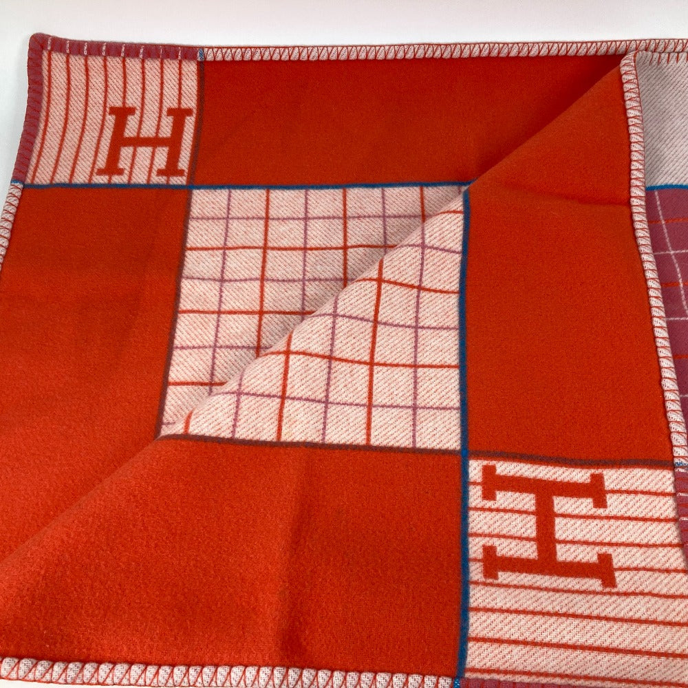 HERMES Avalon Blanket, Wool/Cashmere, Kids, Pink
