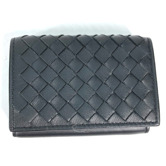 BOTTEGA VENETA 515385 イントレチャート コンパクトウォレット 3つ折り財布 レザー メンズ - brandshop-reference