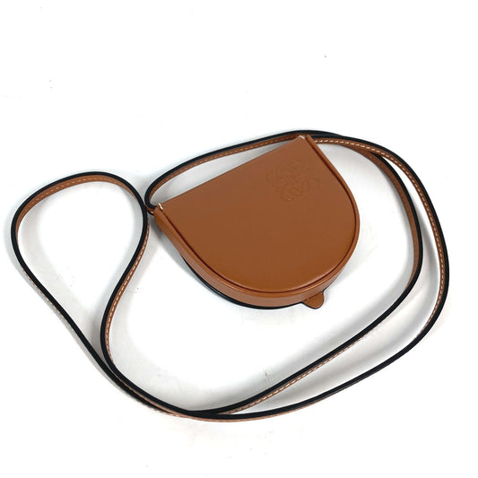 LOEWE 財布 小銭入れ アナグラム ロゴ ストラップ付 斜め掛け コインケース レザー レディース - brandshop-reference