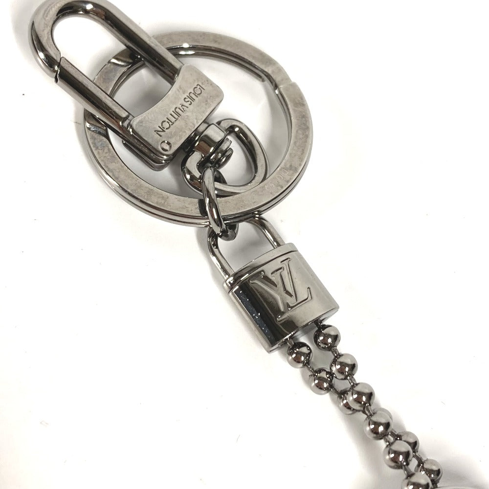 LOUIS VUITTON M63618 モノグラムエクリプス ポルトクレ タブ モノグラム ID チャーム キーリング バッグチャーム キーホルダー モノグラムエクリプスキャンバス メンズ - brandshop-reference