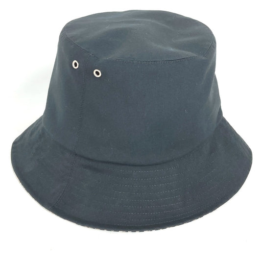 Dior 95TDD923A130 Oblique TEDDY-D Bob Hat, Reversible Teddy Hat, Polyester, Women's, Black