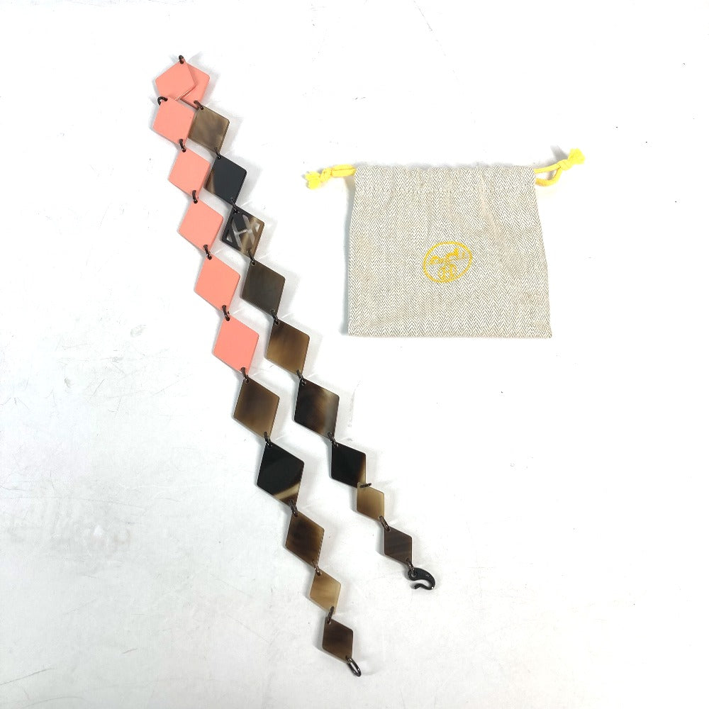 HERMES ラッカーウッド ロングネックレス アクセサリー ネックレス ラッカー レディース - brandshop-reference