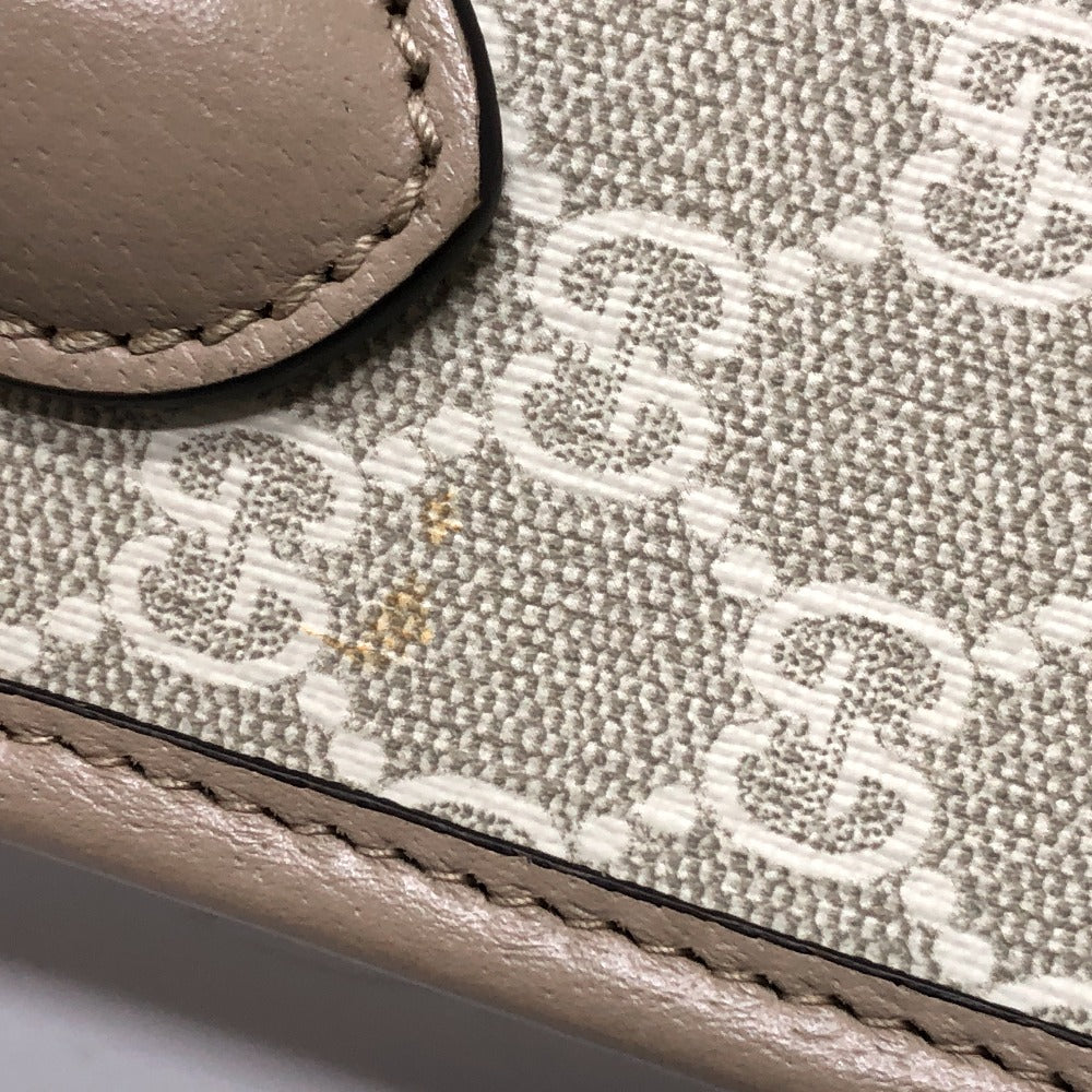 GUCCI 671623 GG Supreme Interlocking G Mini Tote Bag, 2-Way Mini Bag, Shoulder Bag, Crossbody Bag, GG Supreme Canvas, Women's, Light Beige