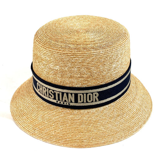 Dior 11DRT952G180 DIORESORT Straw Hat, Women's, Beige