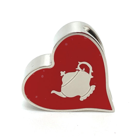 HERMES Heart Motif Tea Time Twilly Ring, Fashion Accessory, 2021AW Scarf Ring, Women's, Red