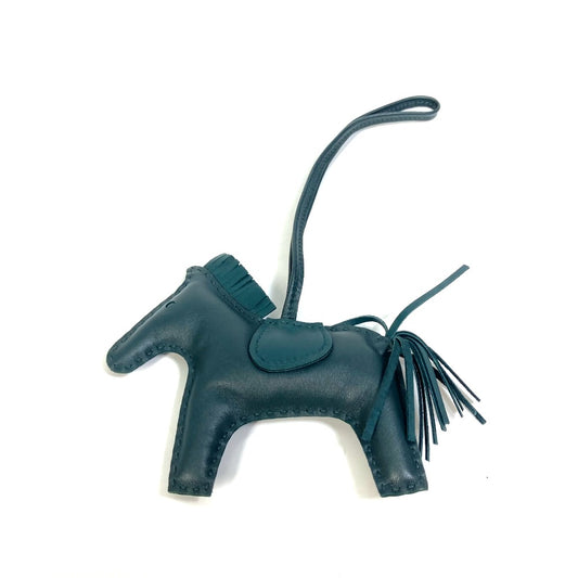 HERMES Horse Cheval Rodeo MM Rodeo MM So Green One-Color Bag Strap Bag Accessory Bag Charm Anjo Miro Women's Green
