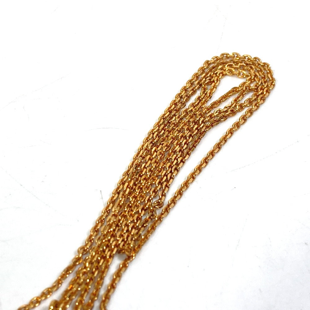 LOUIS VUITTON M61077 LV&ME Initial "V" Necklace GP Women's Gold