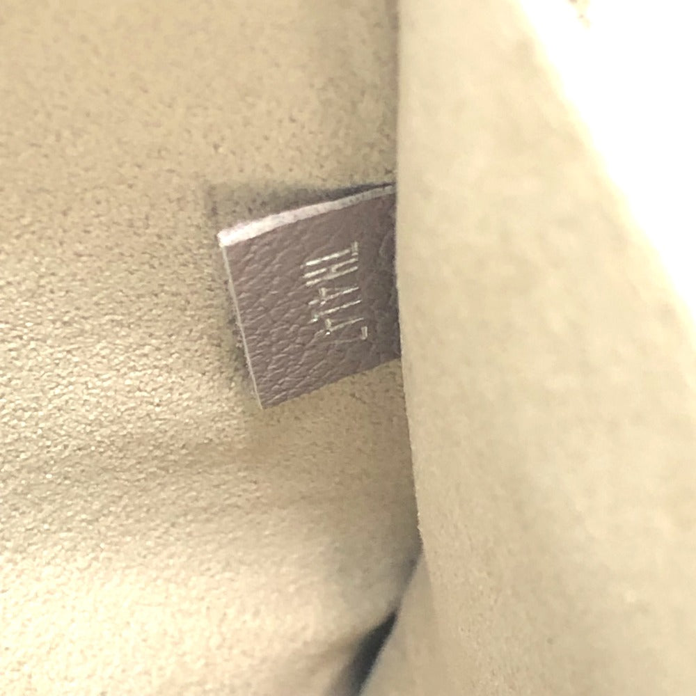 LOUIS VUITTON R99760 L-shaped zipper Pochette Jour PM bag, pouch/flat clutch bag, Taurillon, women's, taupe, beige