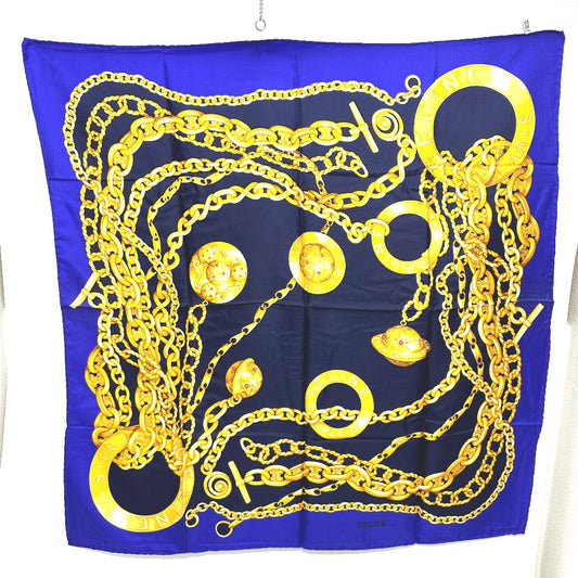 CELINE ジュエリーモチーフ 大判 ヴィンテージ スカーフ シルク レディース - brandshop-reference