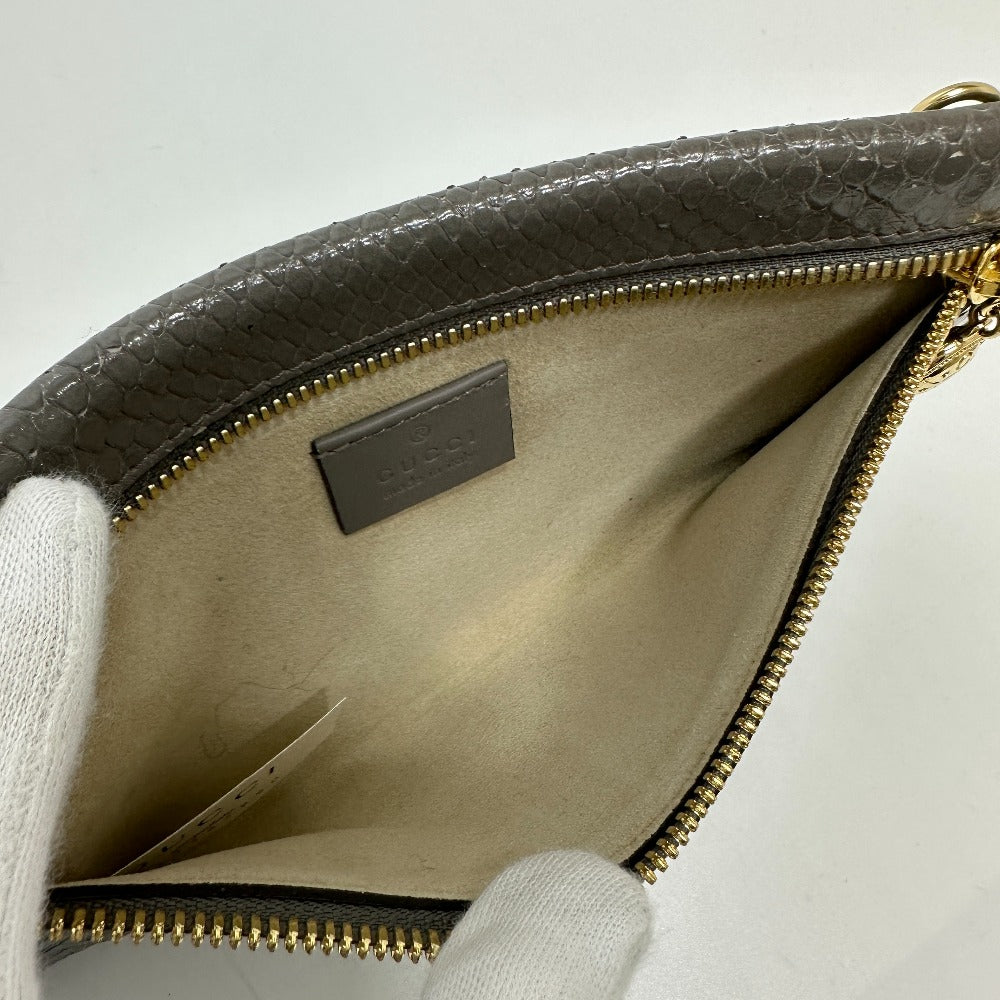 GUCCI 537219 シェリーライン ラジャ タイガーヘッド 肩掛け ショルダーバッグ チェーン トートバッグ レザー レディース - brandshop-reference