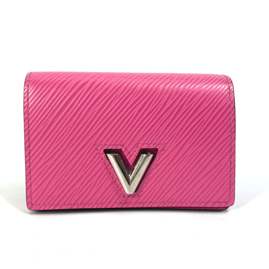 LOUIS VUITTON M69345 エピ パスケース パスケース ツイスト シュルティクカルトS 2つ折り カードケース エピレザー レディース ピンク