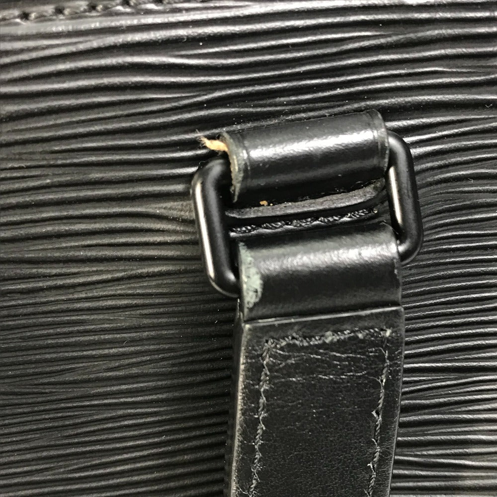LOUIS VUITTON M58497 エピ 斜め掛け サックプラ フォールド 2WAY ショルダーバッグ カバン トートバッグ ハンドバッグ エピレザー レディース ブラック