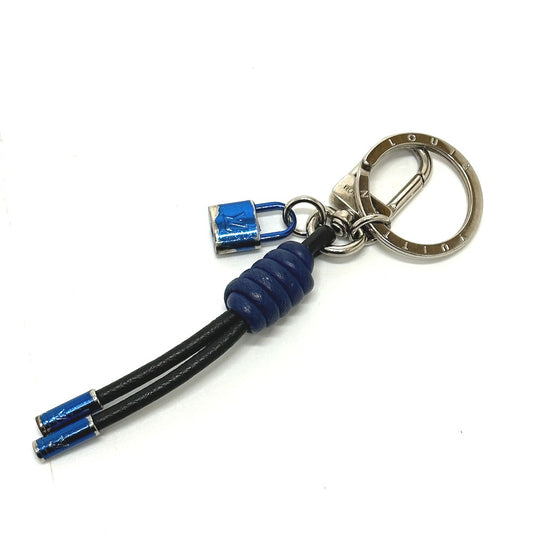 LOUIS VUITTON M61713 Porte-Clés Knot Lock Bag Charm Keychain Metal Men's Black
