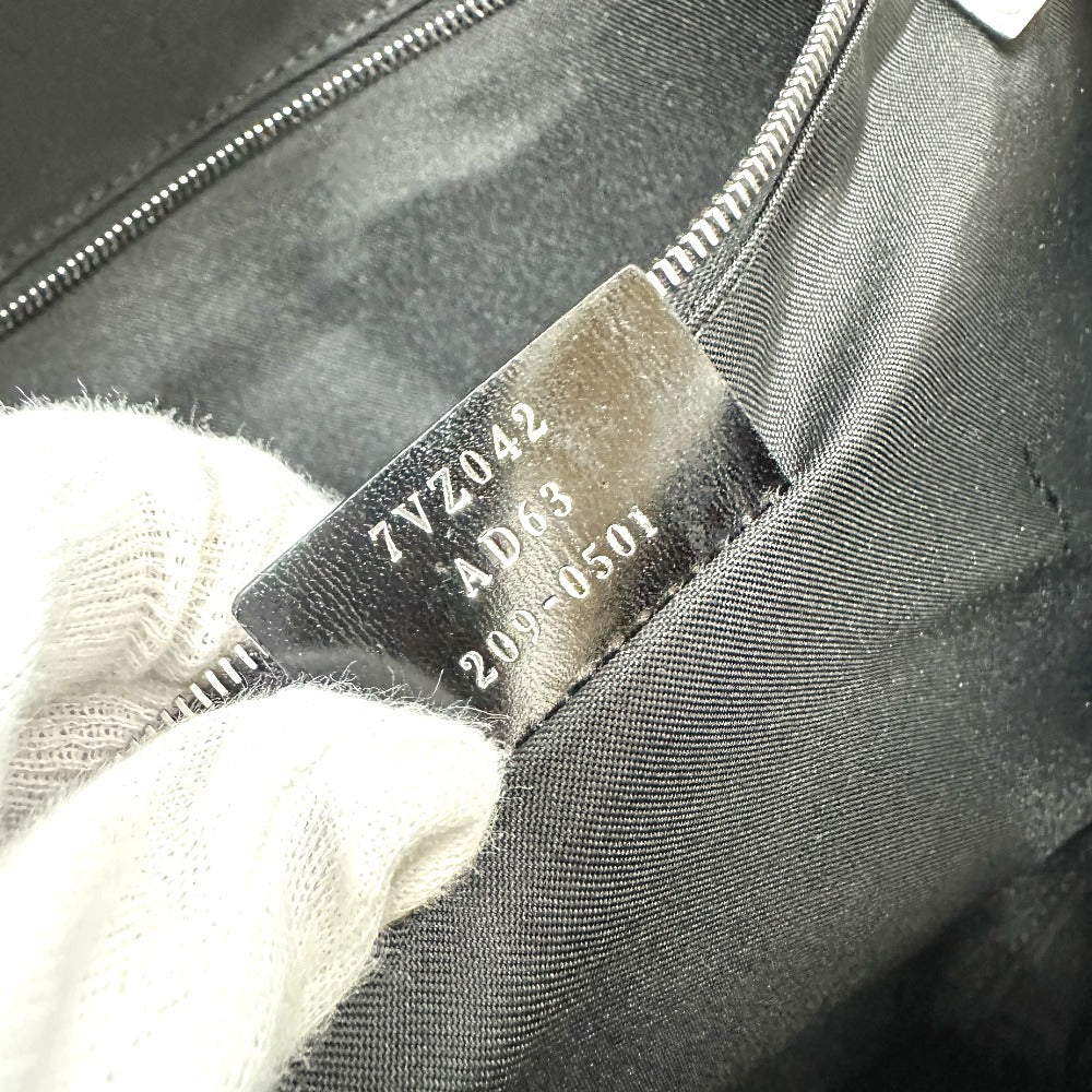 FENDI 7VZ042 ジョシュア・ヴィーダス カリフォルニアスカイ バックパック カバン リュックサック キャンバス/レザー メンズ ホワイト