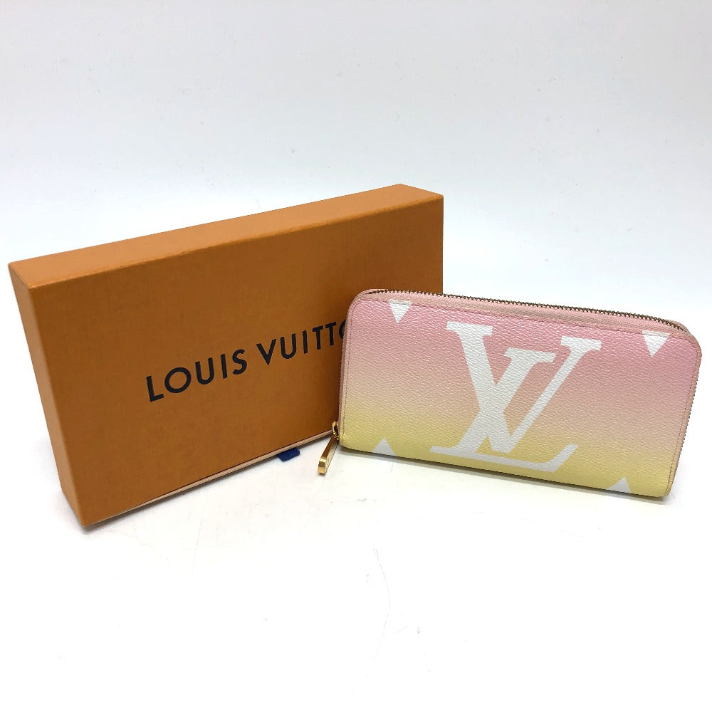 LOUIS VUITTON M80361 モノグラムバイザプール ジッピーウォレット 長財布 モノグラムキャンバス レディース ピンク