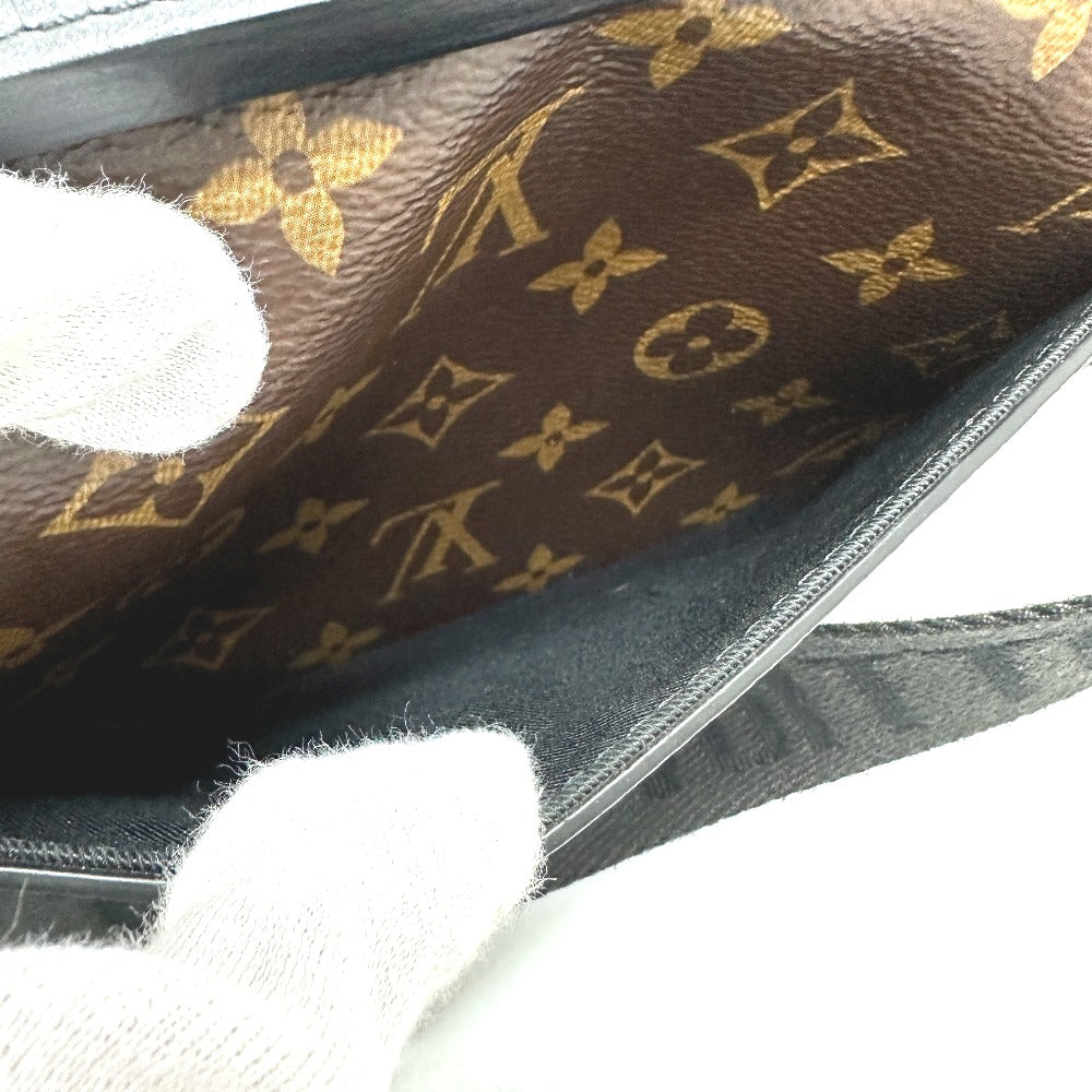 LOUIS VUITTON M45864 Monogram S-Lock Slingback Waist Bag/Shoulder Bag in Monogram Canvas, Men's, Brown