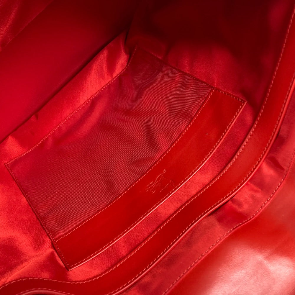 Christian Louboutin 1205006 総柄 ルビクリック メッセンジャーバッグ ハンドバッグ 斜め掛け 2WAY ショルダーバッグ ナイロン/レザー メンズ - brandshop-reference