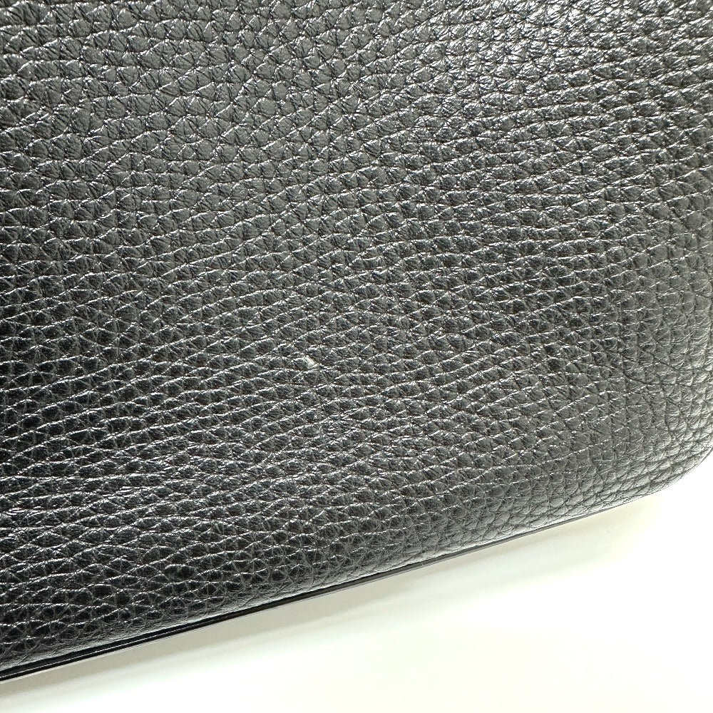LOUIS VUITTON M94476 Greenwich Tote Bag in Taurillon Leather, Men's, Black