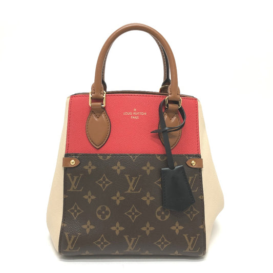 LOUIS VUITTON M45389 Monogram Ford Tote PM Handbag Tote Bag Monogram Canvas Women's Brown