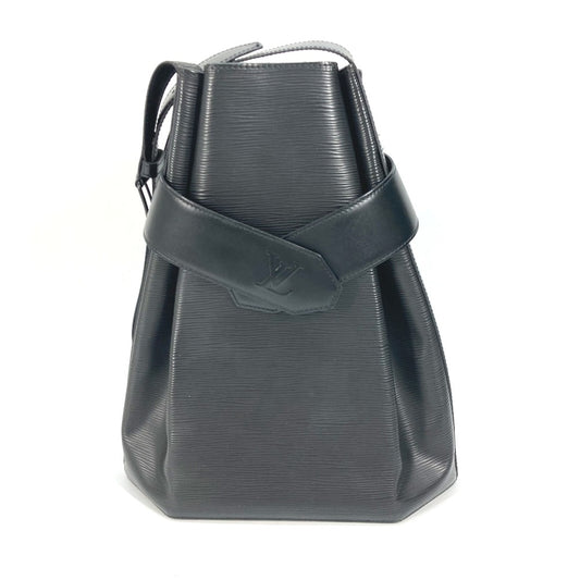 LOUIS VUITTON M80155 エピ サック デポールGM 肩掛け ショルダーバッグ エピレザー レディース ノワール ブラック