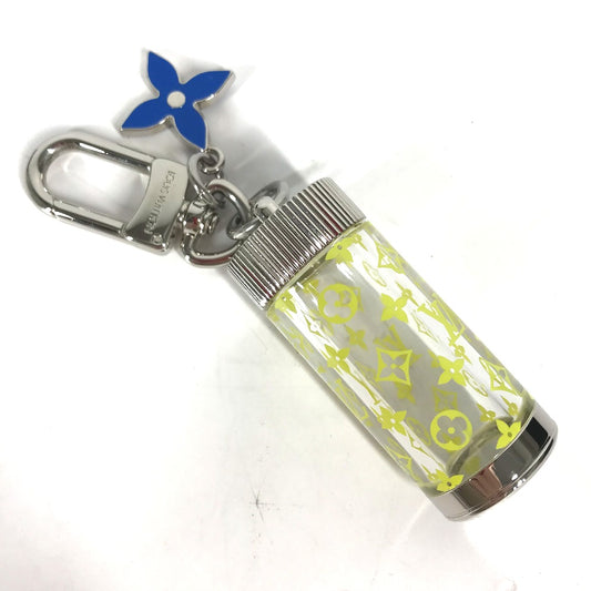 LOUIS VUITTON M00343 モノグラム ビジュー サック・メッセージ イン ア ボトル バッグチャーム キーホルダー メタル メンズ イエロー