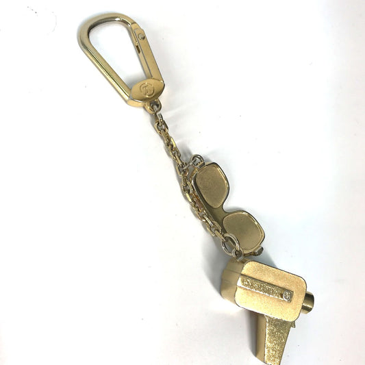 LOUIS VUITTON M65383 眼鏡 鉄砲 サングラス ポルトクレ カンヌ バッグチャーム キーホルダー メタル メンズ ゴールド