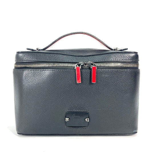 Christian Louboutin スタッズ レッドソール キビ ロゴ カバン バニティバッグ ハンドバッグ レザー メンズ - brandshop-reference