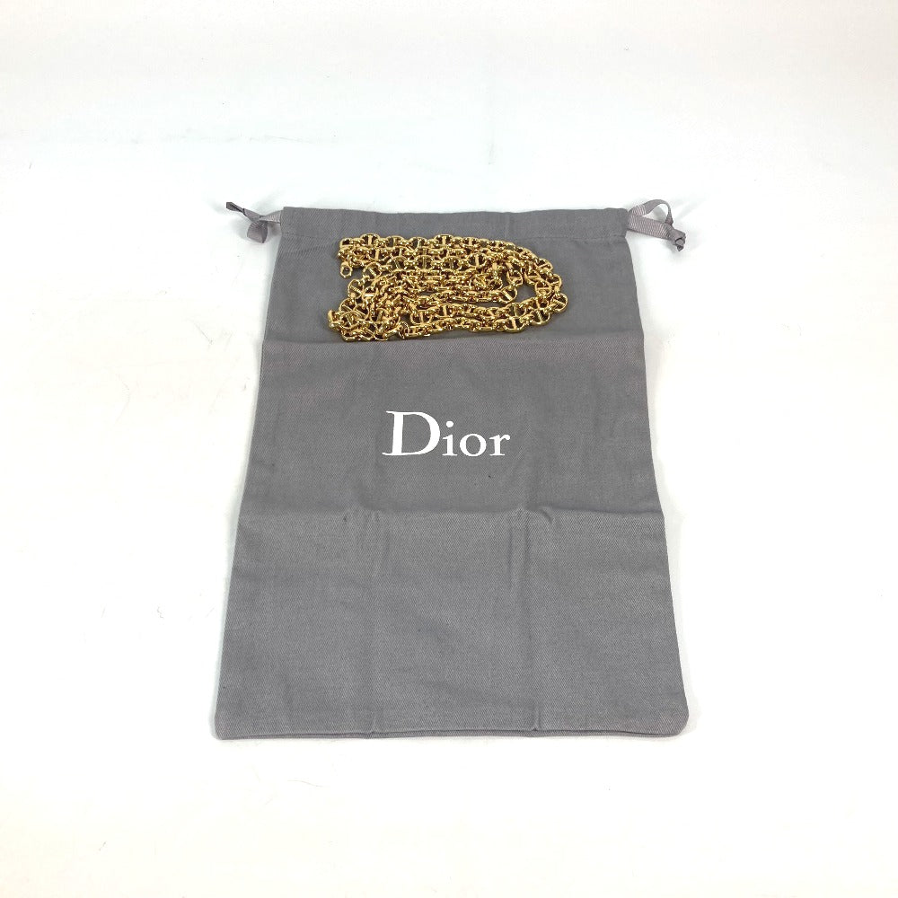 Dior M8641UBBU CD DIORDOUBLE Clutch Bag, Medium Bag, 3-Way Chain Shoulder Bag, Handbag, Leather, Women's, Brown