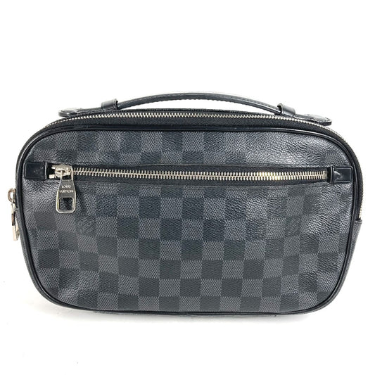 LOUIS VUITTON N41289 ダミエグラフィット アンブレール ショルダーバッグ カバン ベルトバッグ ボディバッグ ダミエグラフィットキャンバス メンズ ブラック